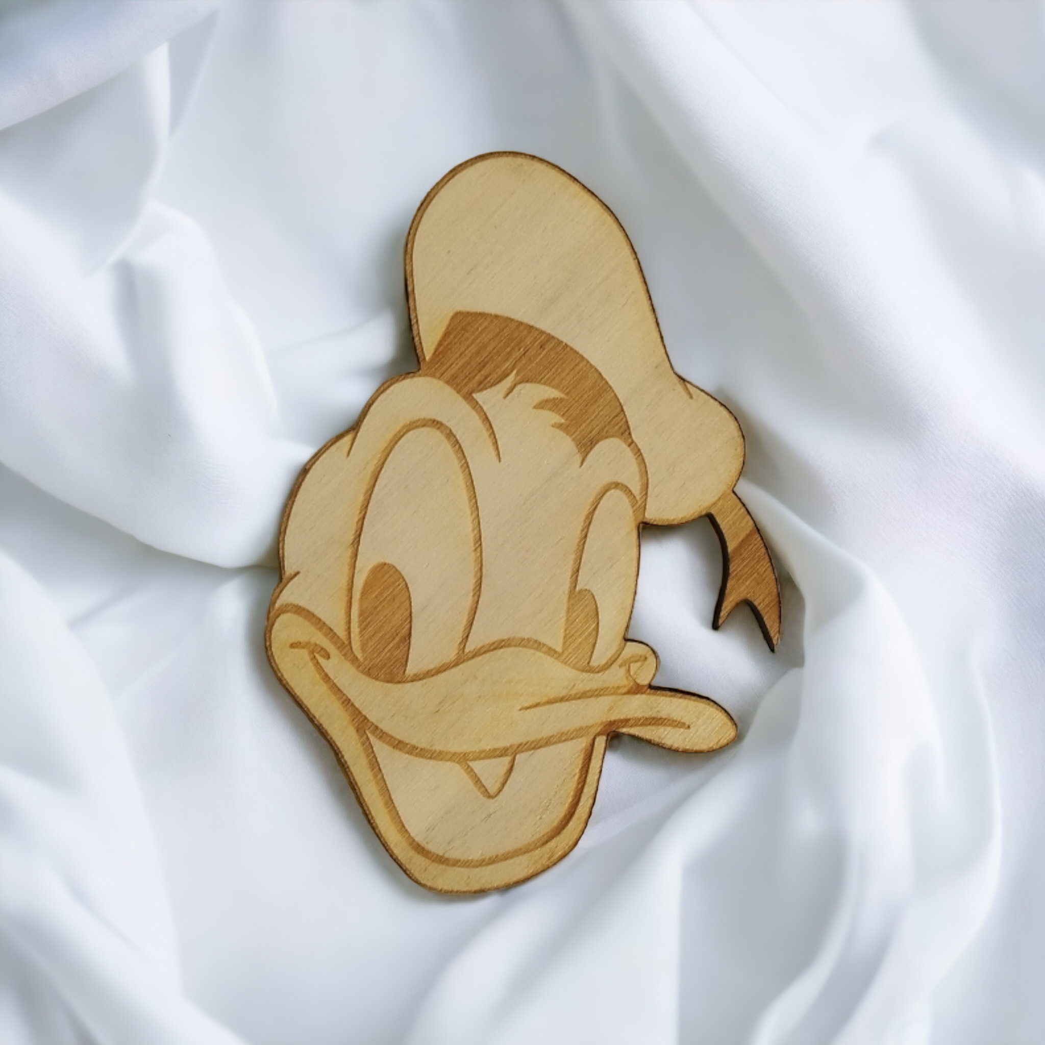 Set of 6 Disney Wooden Coasters - Handmade Gift - Housewarming - Wood Kitchenware - Mickey