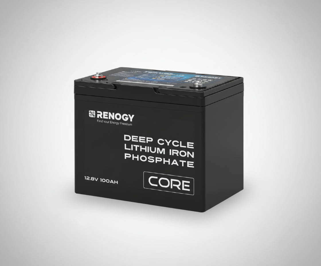 Core- 12V 24V 48V 100Ah Deep Cycle Lithium Iron Phosphate Battery
